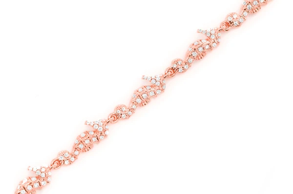 1.35CTW Diamond Seahorse Eternity Bracelet  customdiamjewel   