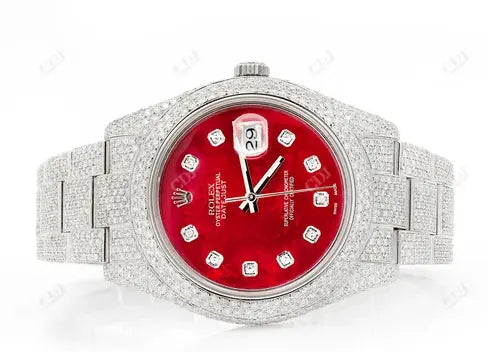 Custom Top Brand Luxury Hip Hop Diamond Watch(18.31CTW)  customdiamjewel   