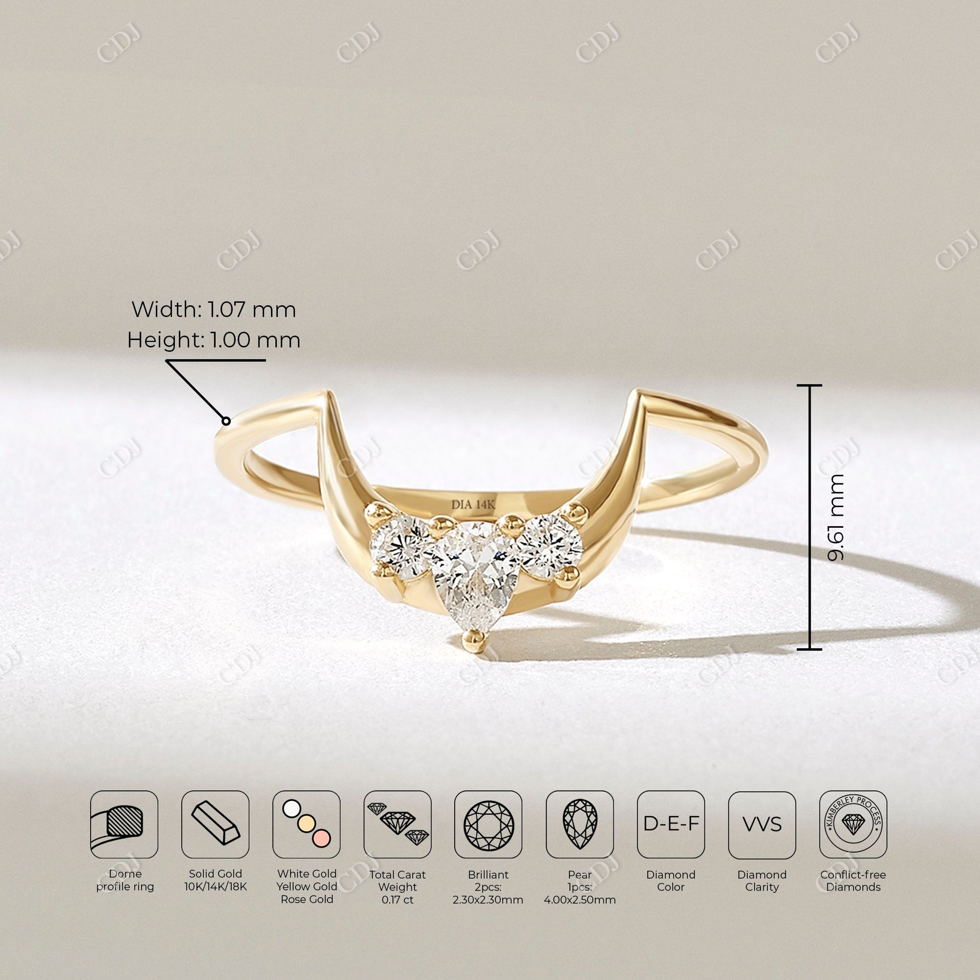 0.21CTW Natural Diamond Tiara Arch Wedding Band  customdiamjewel   