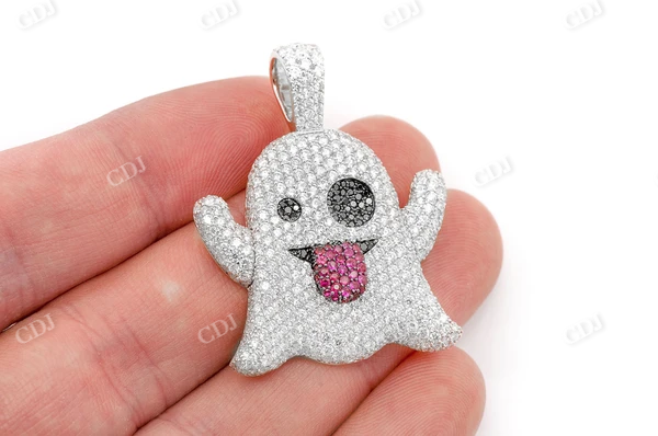 5.25CTW Ghost Hip Hop Pendant  customdiamjewel   