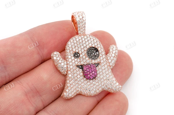 5.25CTW Ghost Hip Hop Pendant  customdiamjewel   