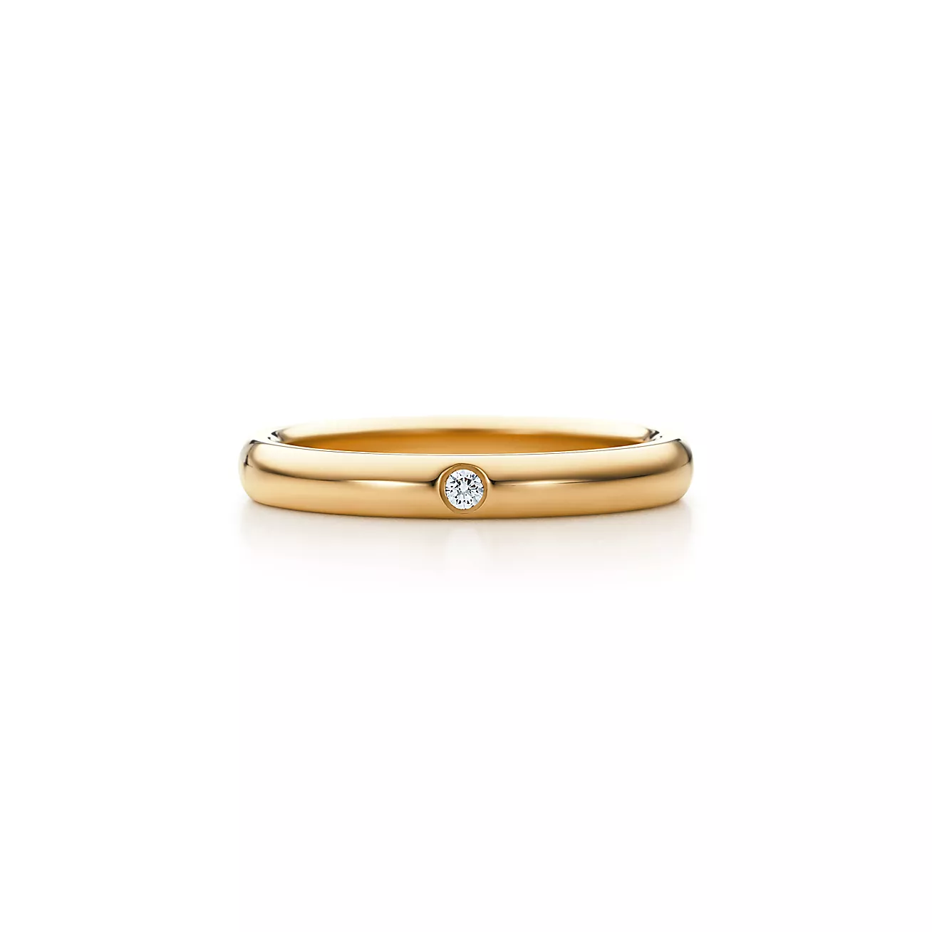 0.02 CTW Natural Diamond Stackable Wedding Band  customdiamjewel 10KT Yellow Gold VVS-EF