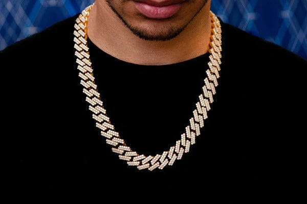 Hip Hop Style Miami Cuban Link Chain Necklace  customdiamjewel   