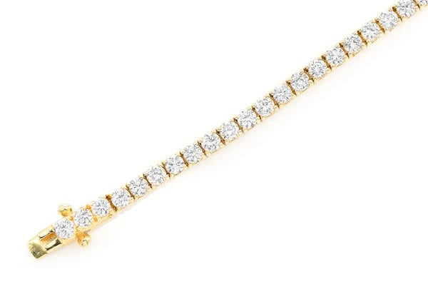 Lab Grown Diamond Dainty Tennis Bracelet  customdiamjewel   