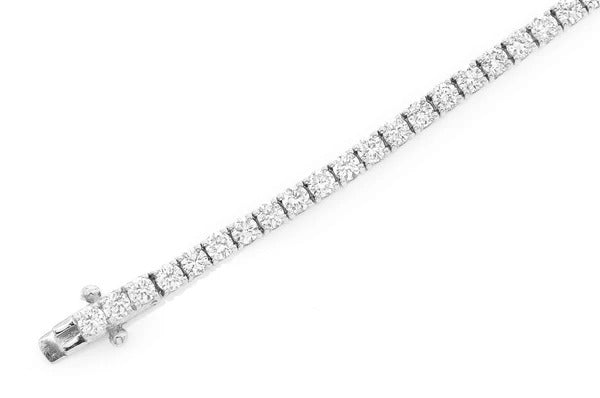 Lab Grown Diamond Dainty Tennis Bracelet  customdiamjewel   