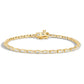 1.50CTW Baguette Round Diamond Bezel Tennis Bracelet  customdiamjewel   