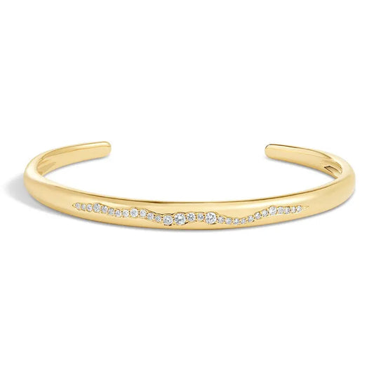 Round Diamond 0.33CTW Designer Adjustable Bracelet  customdiamjewel   