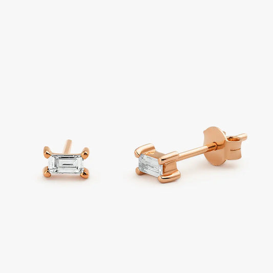 0.30CTW Diamond Suds Earrings  customdiamjewel 10KT Rose Gold VVS-EF