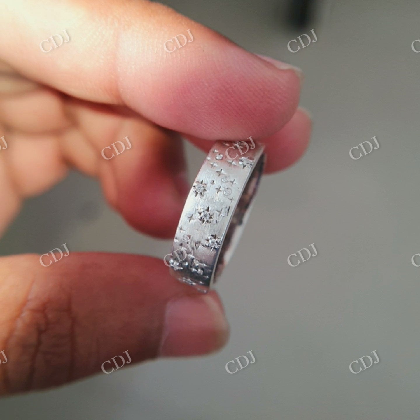 7mm Men's Matching Ring Size 12.50 US Material Sterling Silver  customdiamjewel   