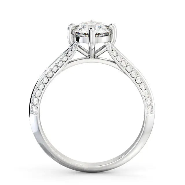 Designer 1.50CTW Round Lab Grown Diamond Ring  customdiamjewel   