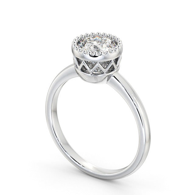 1.50CT Vintage Round Cut Lab Grown Diamond Ring  customdiamjewel   