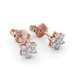 0.30CTW Cluster Lab Grown Diamond Stud Earrings  customdiamjewel   