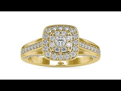 Round Cut 0.68 CT Diamond Ring customdiamjewel